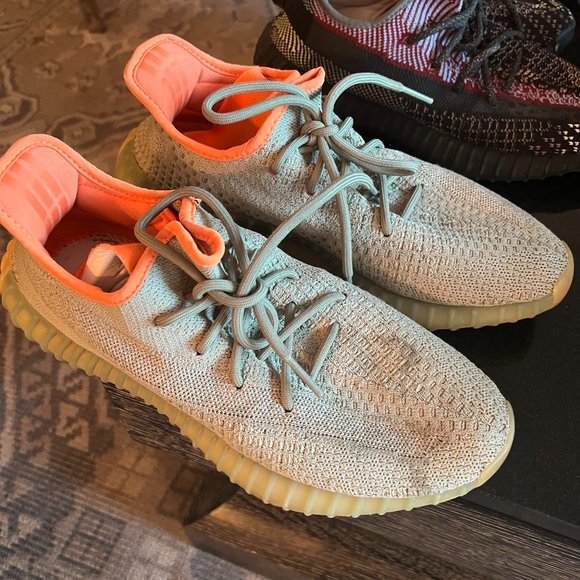 adidas gazelle silver green womens Adidas Yeezy Boost 350 V2 Desert Sage Shoes